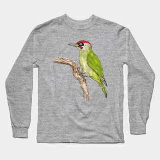 European green woodpecker Long Sleeve T-Shirt